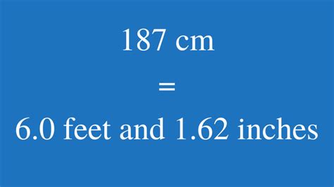 187cm in feet|187 cm in feet and inches